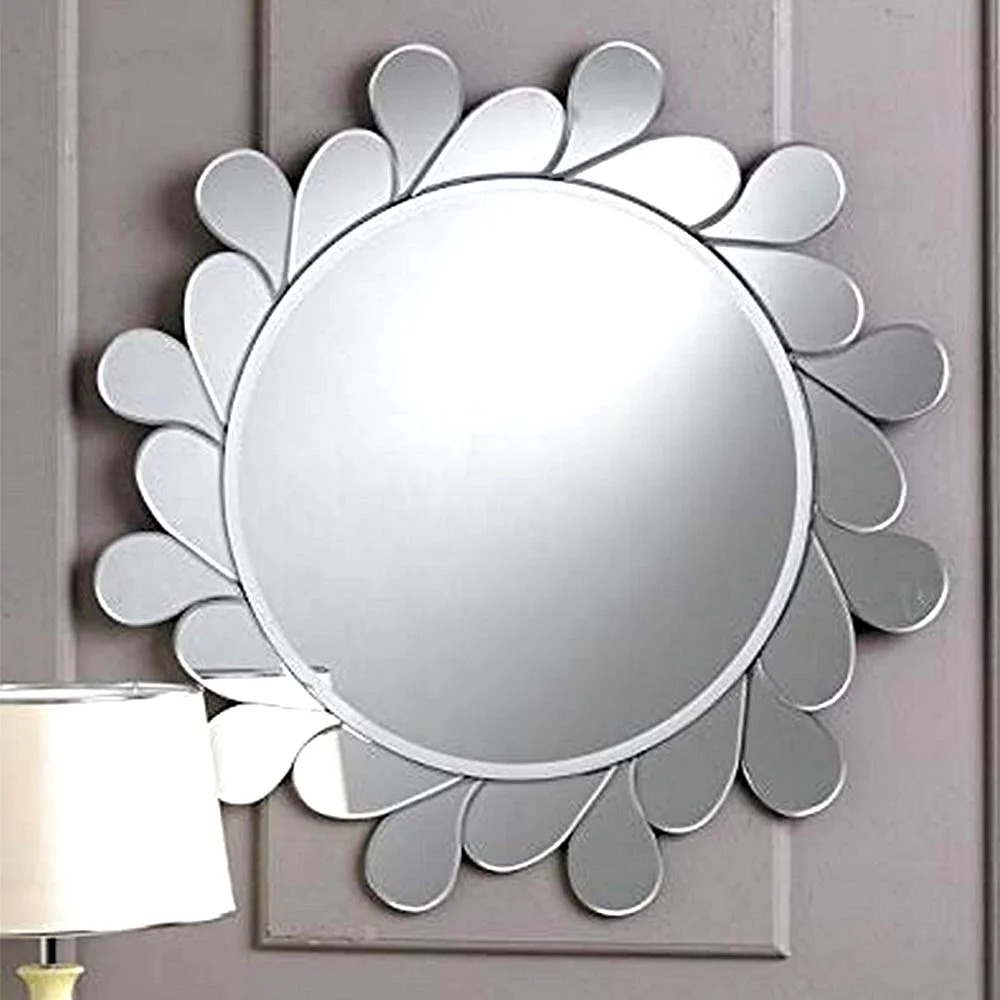 Petal Edge Elegance Mirror